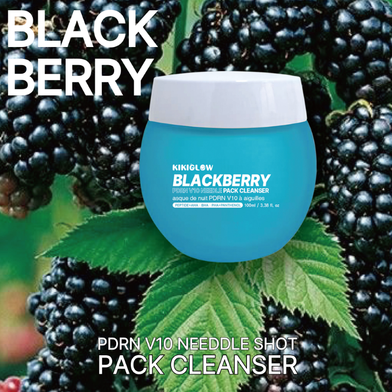 Blackberry PDRN V10 Needle Shot Pack Cleanser - Image 2