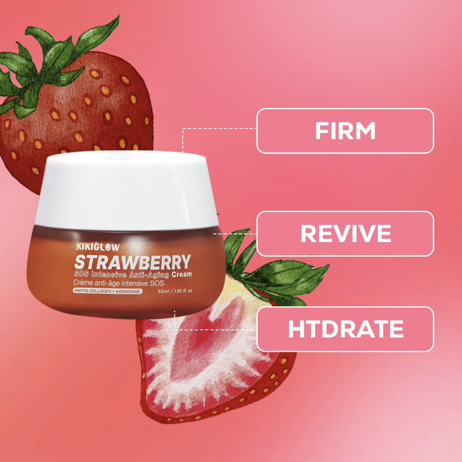 Strawberry SOS Intensive Anti-Aging Cream - Image 4