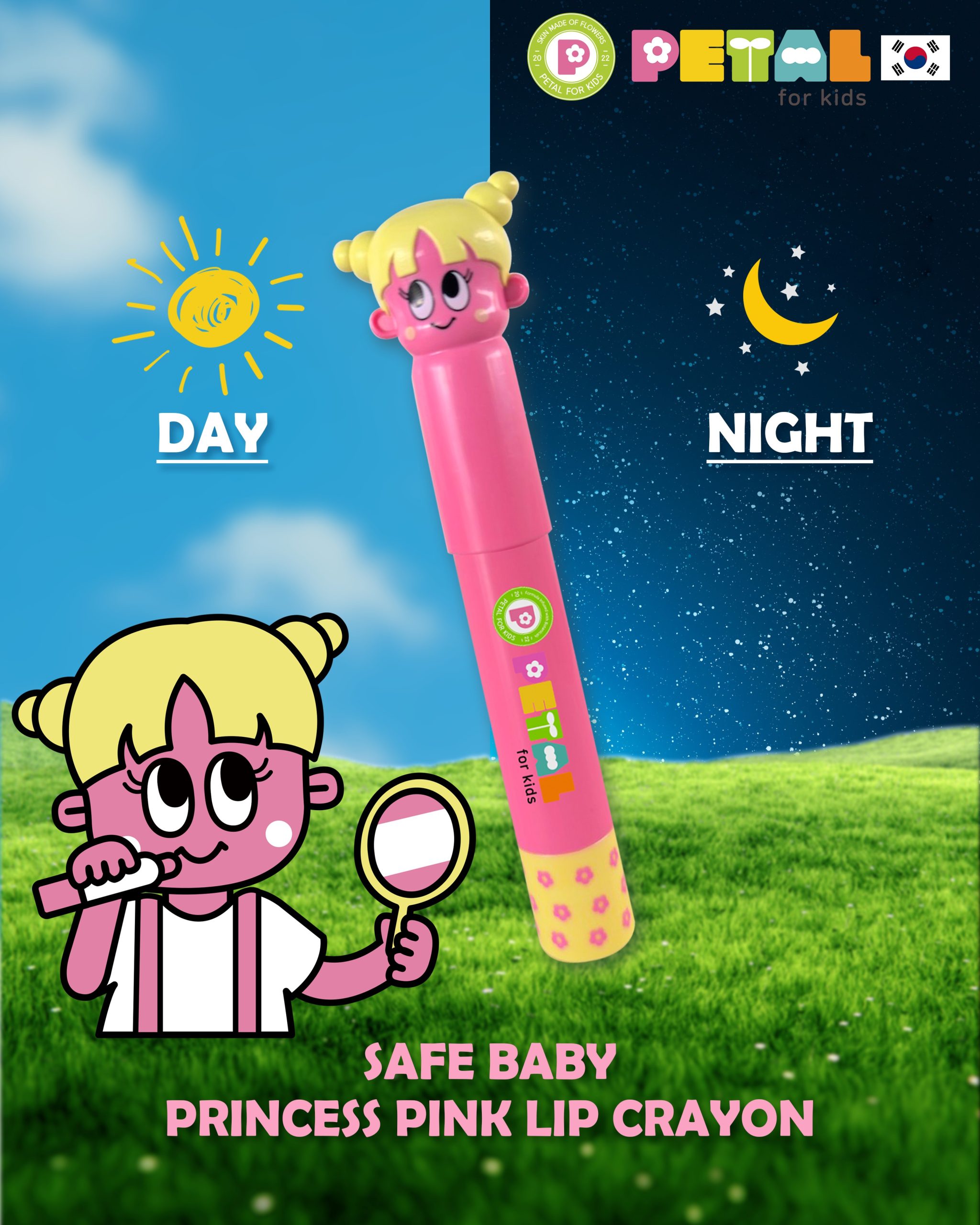 Princess Pink Lip Crayon - Image 4