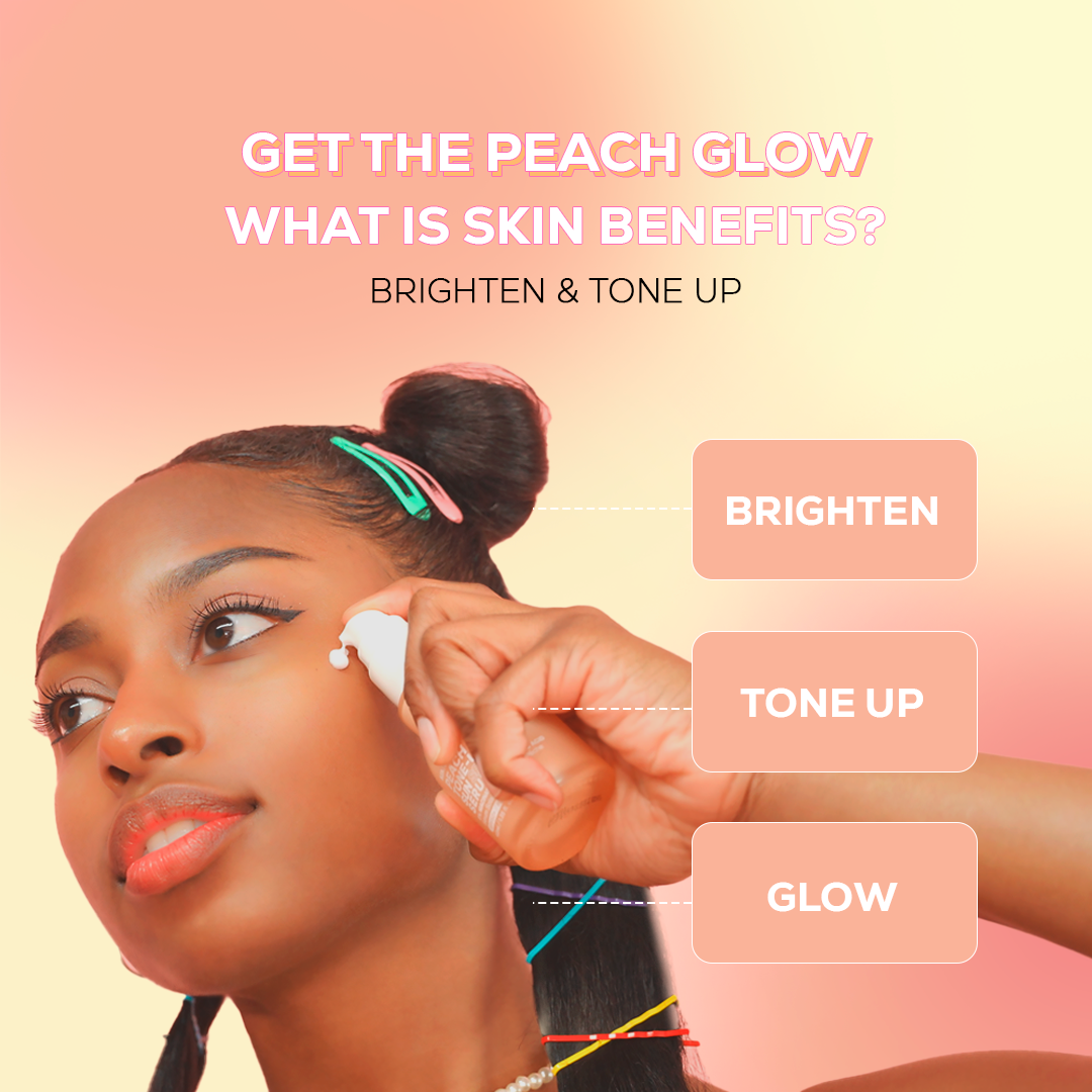 Peach SPF50++++ Tone Up Sun Serum - Image 5